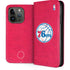 NBA Philadelphia 76ers Distressed iPhone 15 Pro Folio Case